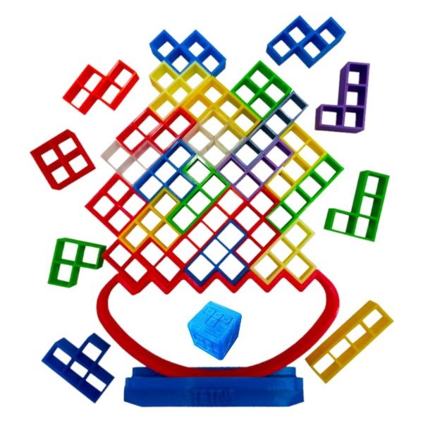 Producto - Juego Balance Tetris 3d Equilibrio 33 Piezas Modelo Grande