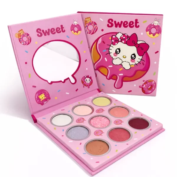 Producto - Paleta de sombras x 9 tonos Kitty dona/pizza LM 4/26