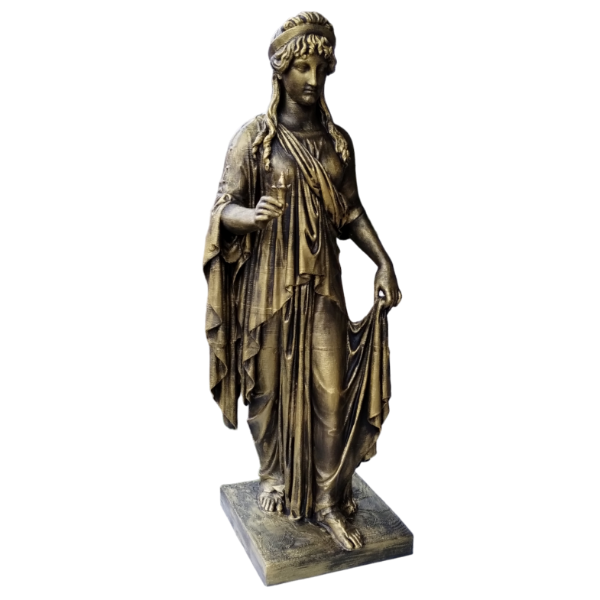 Producto - Estatua Clásica Diosa De La Esperanza 60cm Símil Bronce