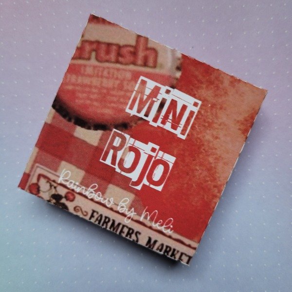 Producto - Mini Rojo