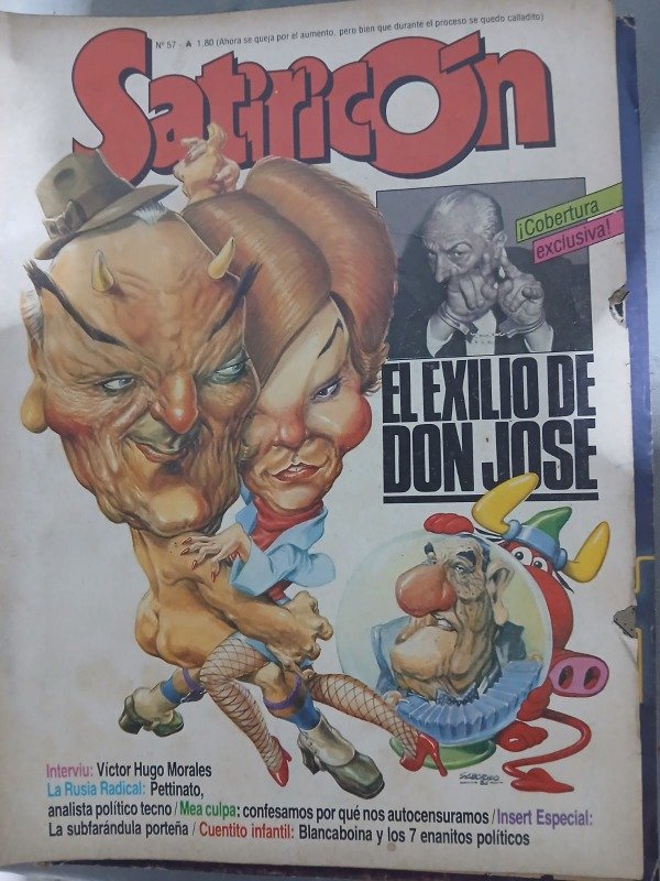 Producto - REVISTA SATIRICON N 57