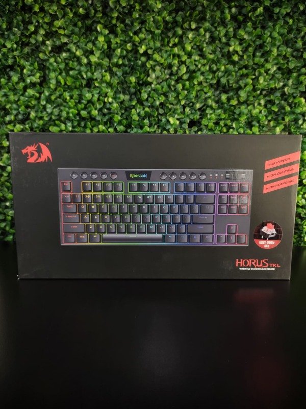 Producto - TECLADO REDRAGON HORUS TKL RGB RED SWITCH K622-RGB
