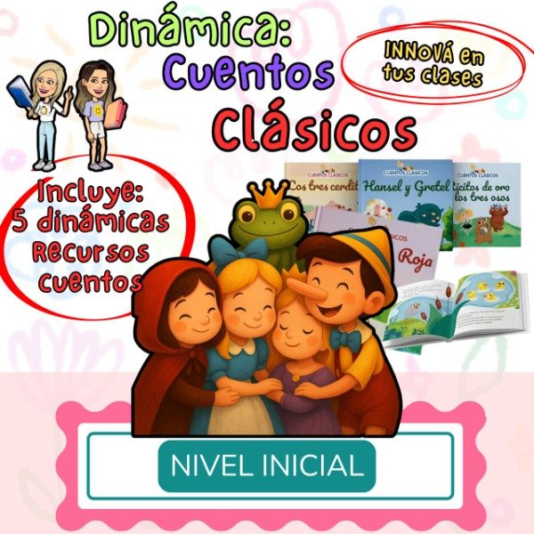 Producto - PACK. CUENTOS CLÁSICOS. NIVEL INICIAL