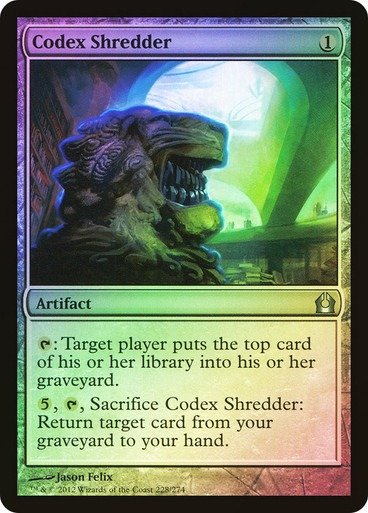 Producto - Codex Shredder (Foil)