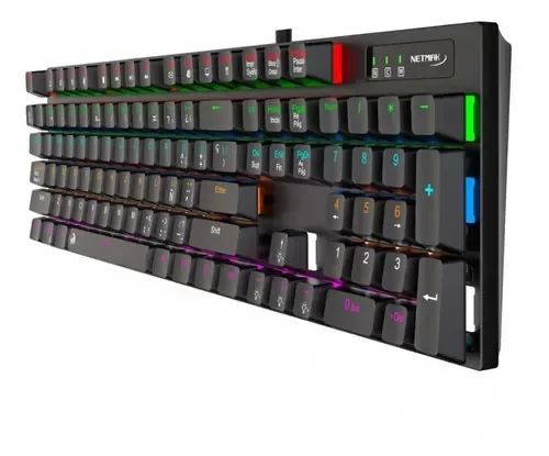 Producto - Teclado Mecanico Netmak Alliance RGB con cable