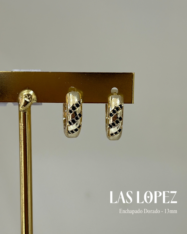 Producto - Aros Calabria Negros
