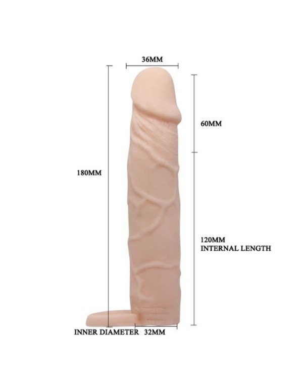 Producto - FUNDA CON ANILLO 18 CM X 5 CM EXTIENDE 4 CM TEXTURADA SOFT SKIN PRETTY LOVE