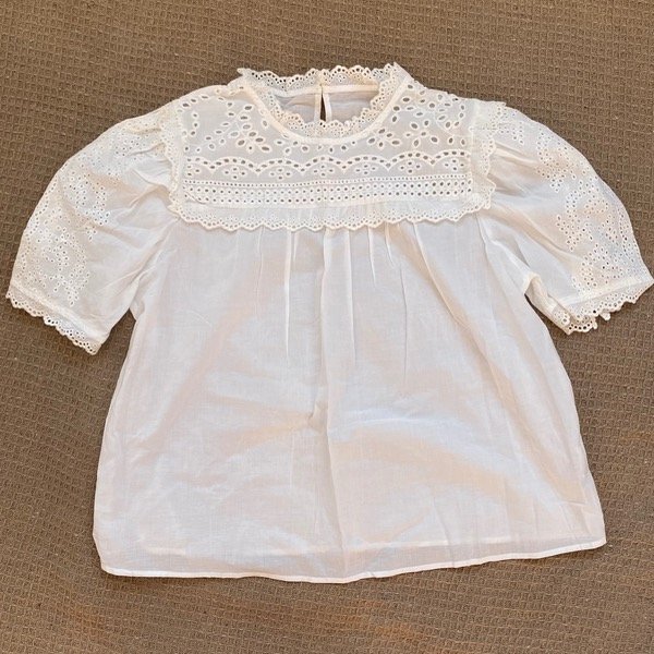 Producto - Blusa blanca broderie