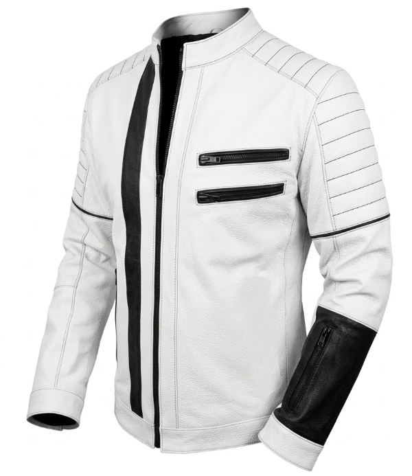 Producto - Campera Dusk White Cuero Pu / Ahle - 2