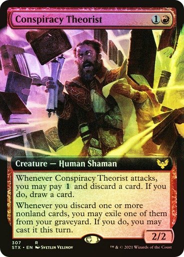 Producto - Conspiracy Theorist (Extended Art Foil)