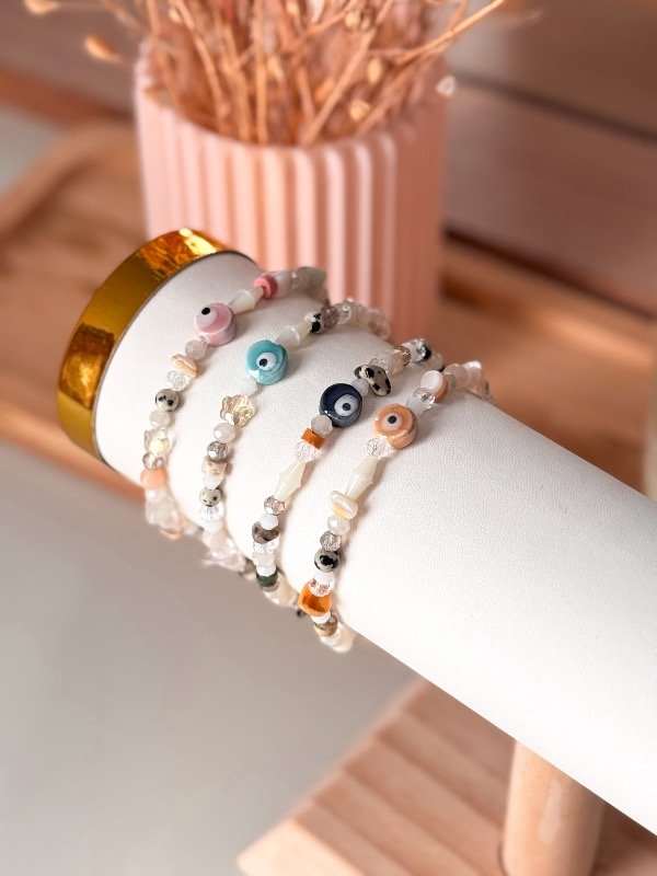 Producto - Pulsera ojo ceramica colores