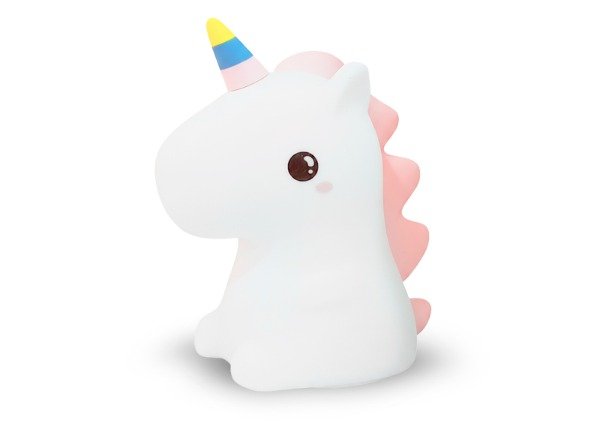 Producto - LUZ VELADOR DE NOCHE INFANTIL SILICONA UNICORNIO RGB