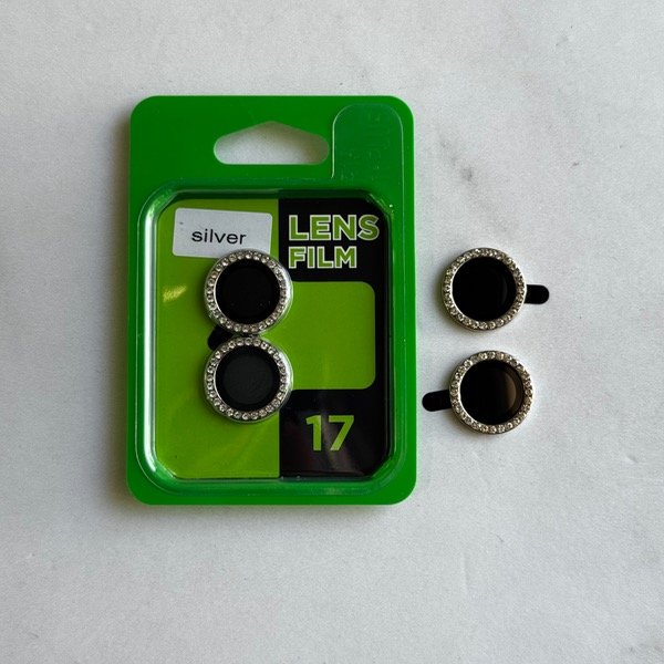 Producto - VIDRIO INDIVIDUAL STRASS PARA CÁMARA DE IPHONE 17