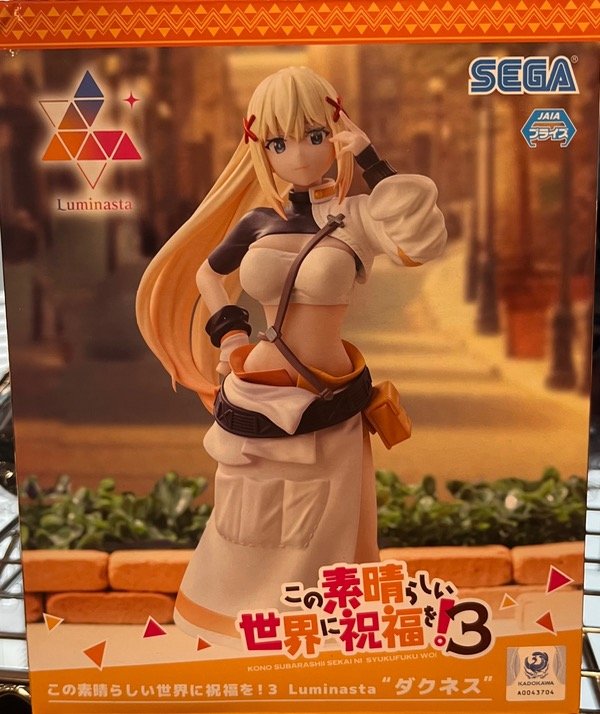 Producto - Figura Darkness Konosuba Luminasta Sega