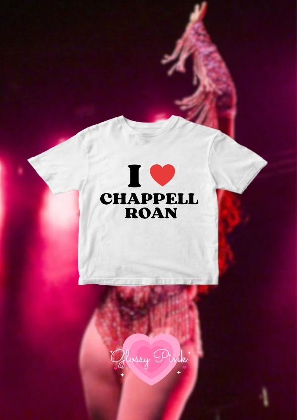 Producto - Baby Tee I Love Chappel Roan - DTF