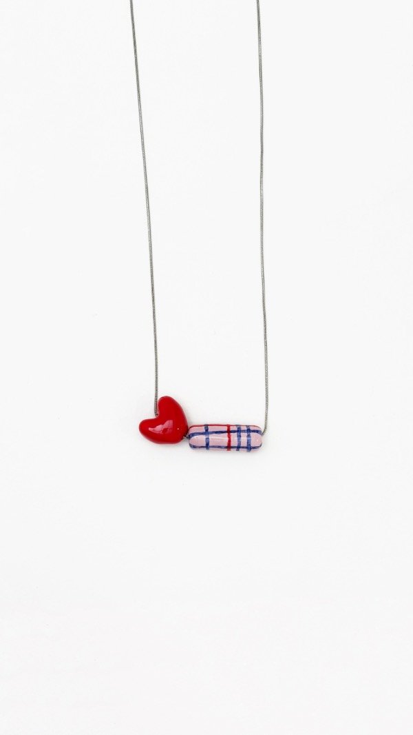 Producto - Collar corazón y cuadrille - 0