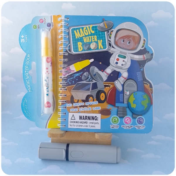 Producto - Libro Mágico de Agua - Pintá con Agua - Reutilizable