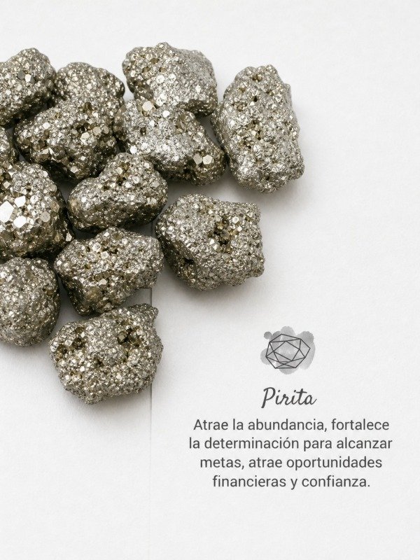 Producto - Piedra Pirita En Bruto X 100 Gr - Abundancia y Prosperidad - 0
