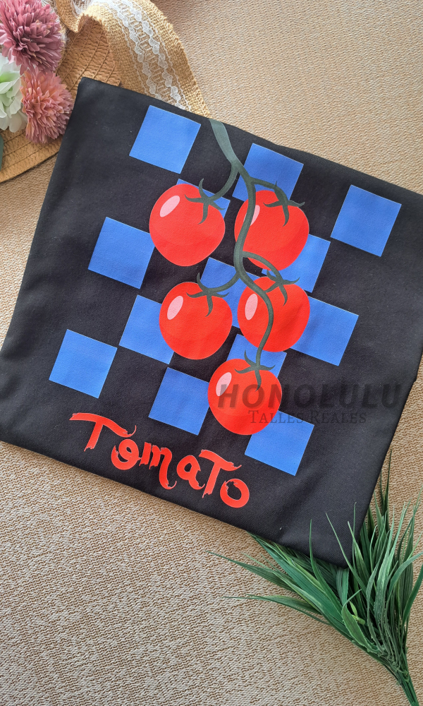 Producto - Remera estampada Talle 9 (Negro) - 0