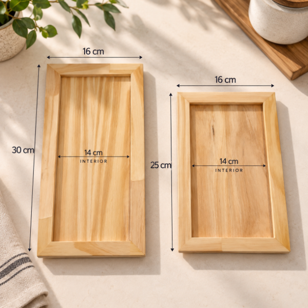 Producto - Bandeja de pino XL - 3