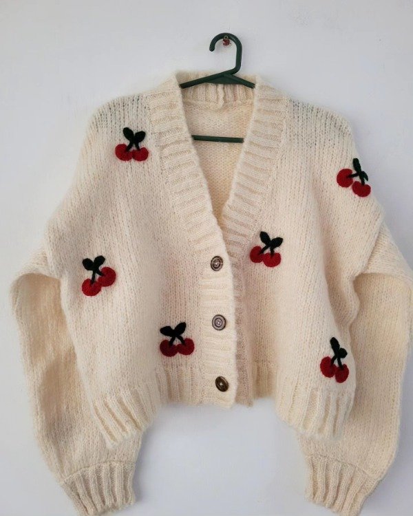 Producto - Cardigan Cereza Claro