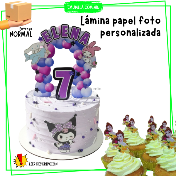 Producto - Lámina Papel foto Personalizada Tiempo de entrega NORMAL