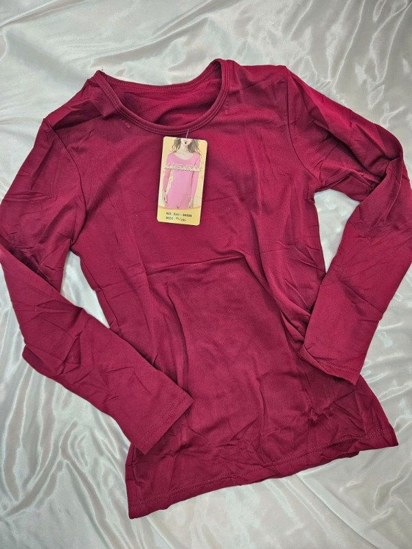 Producto - REMERA TERMICA DE MUJER BORDO (A55 C)