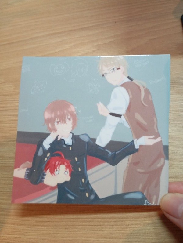 Producto - Dazai y Kunikida Gakuen print