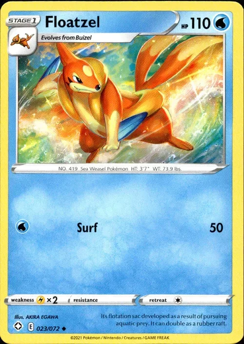 Producto - Floatzel - 023/072 - Shining Fates