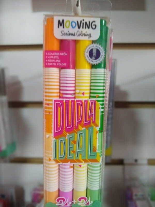 Producto - Resaltadores Mooving Doble punta
