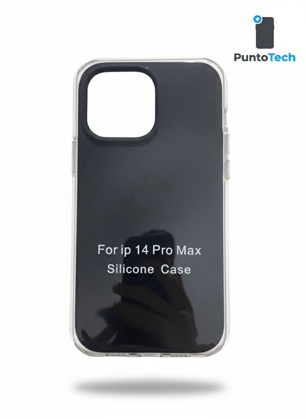 Producto - Silicon case iPhone 14 Pro Max negro