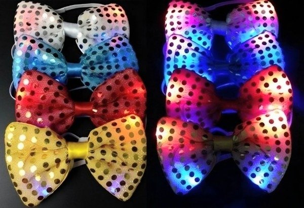 Producto - Moños Cuello Led x 12