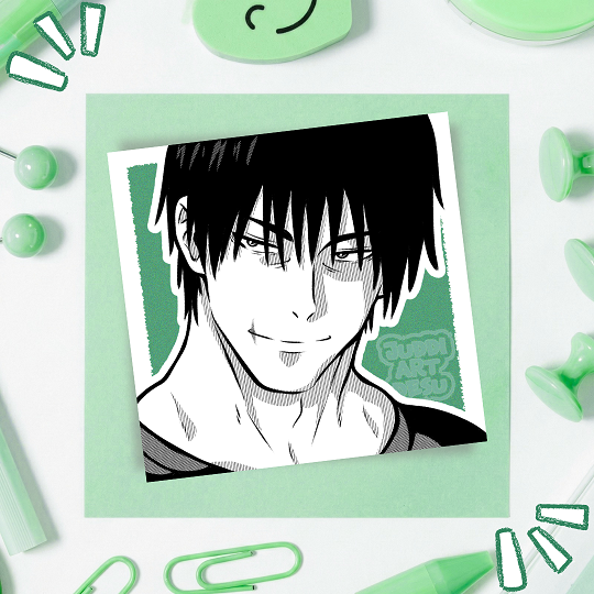 Producto - Sticker Icon Fushiguro Toji // Jujutsu Kaisen