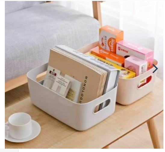 Producto - Caja Moderna sin Tapa Plástica 26 X 18 X 8 cm 6106