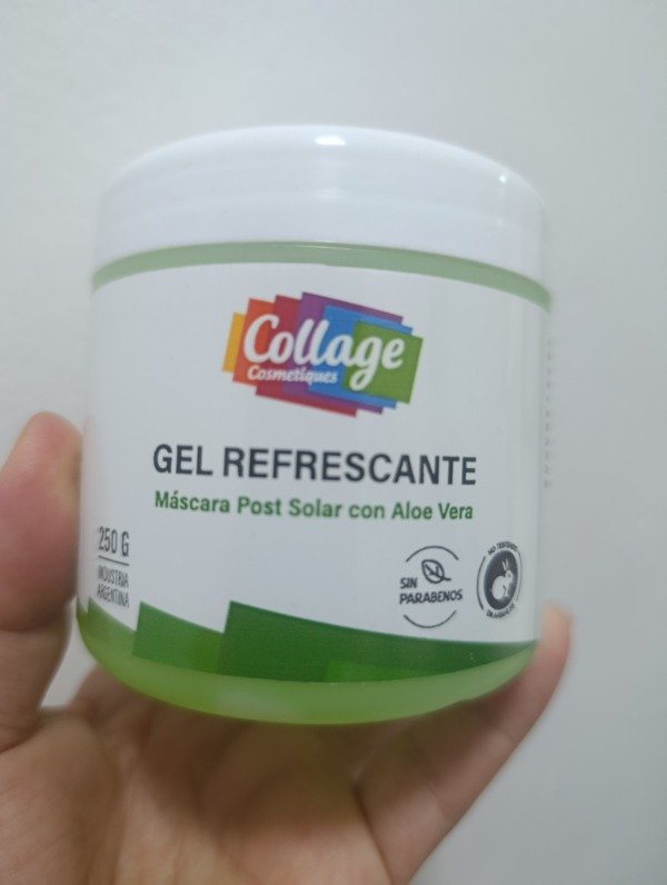 Producto - Gel refrescante x 250gr Collage