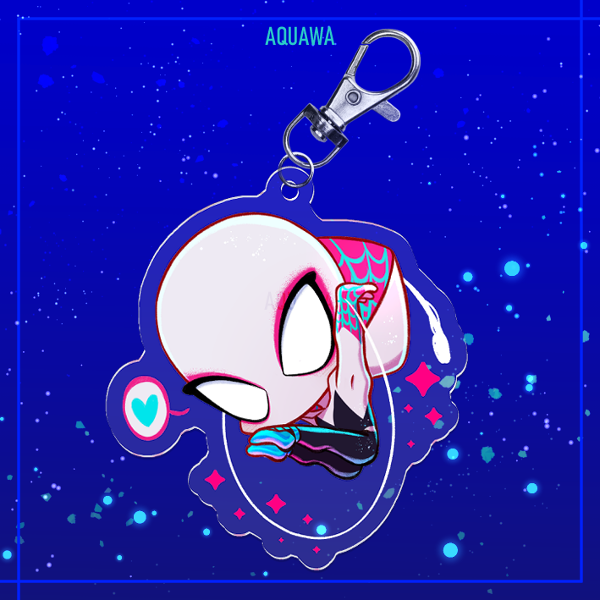 Producto - Llavero de Spider Gwen
