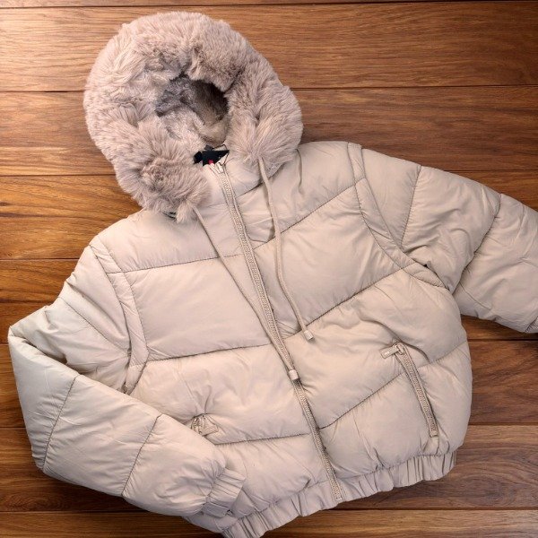 Producto - CAMPERA CHALECO CREMA