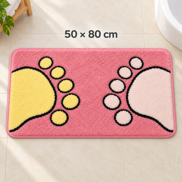 Producto - ALFOMBRA PIE DE CAMA FELPUDO GRUESA DE LANA 50X80CM - 5