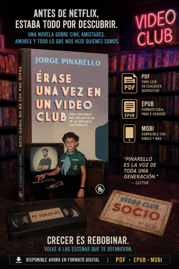 Producto - Érase una vez en un videoclub  Jorge Pinarello