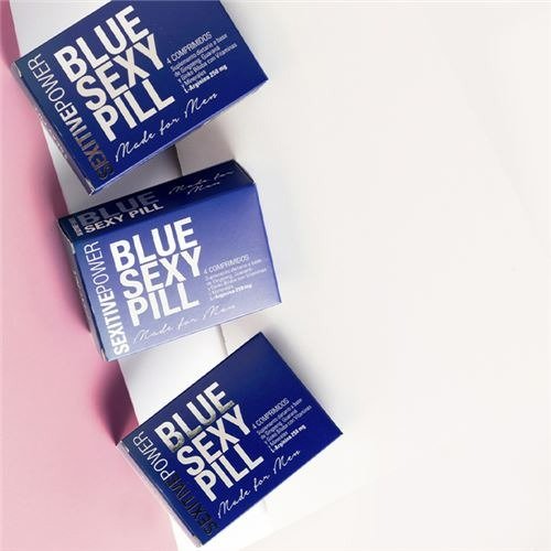Producto - POTENCIADOR HOMBRE - BLUE SEXY PILL