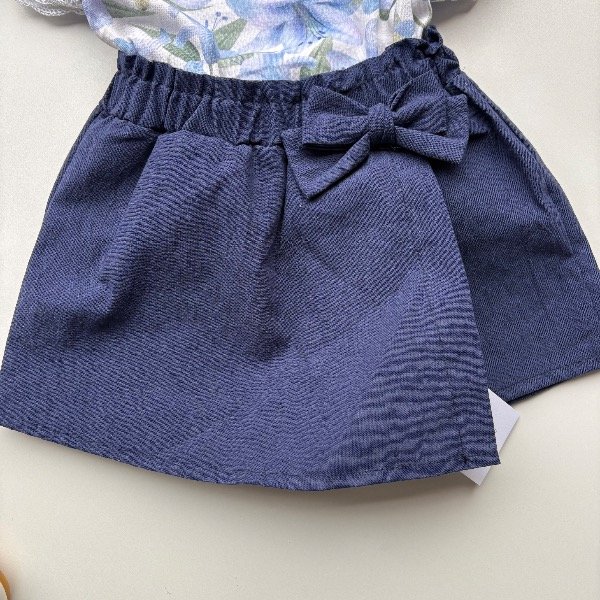 Producto - Short pollera con moño 4 al 12 - 0