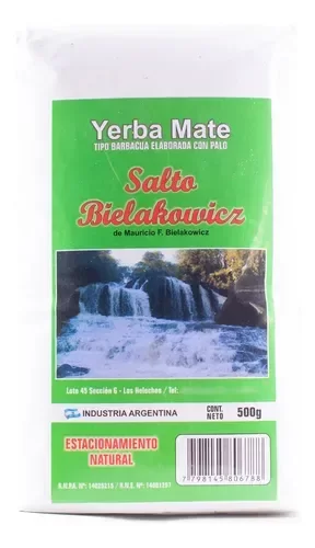 Producto - Yerba Mate Salto Bielakowicz 1kg