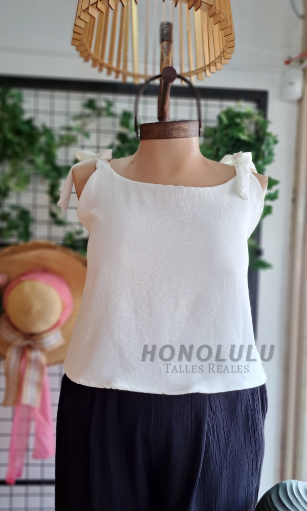 Producto - Musculosa Vida Blanca