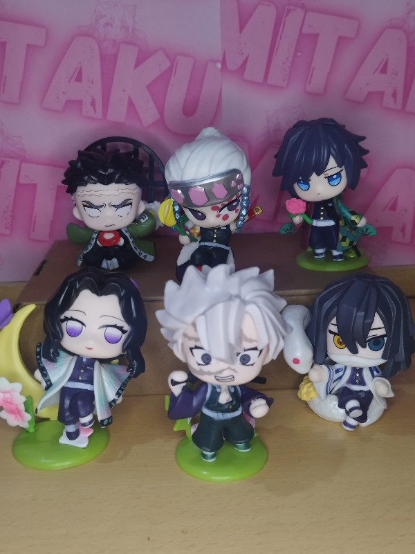 Producto - Set DEMON SLAYER - 6.5 - 9cm (Por unidad)