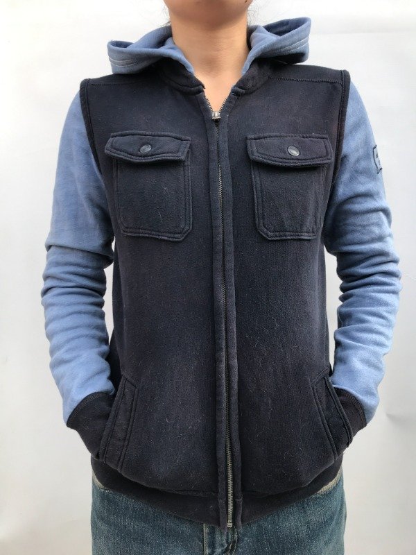 Producto - Cotton cargo zip abercrombie - 1