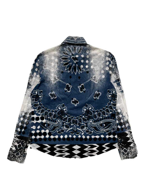 Producto - Roberto Cavalli Camisa All-Over Bandana Polka Dot Print - 1