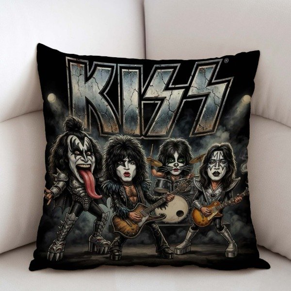 Producto - Almohaditas Bandas Rock Caricaturas - 2
