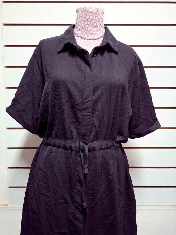 Producto - Vestido camisero black