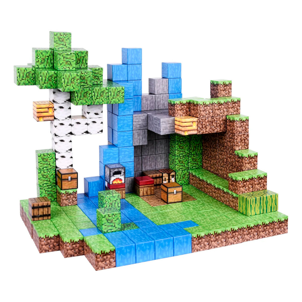 Producto - Juego Bloques Para Armar Magnéticos Minecraft De 32 Piezas