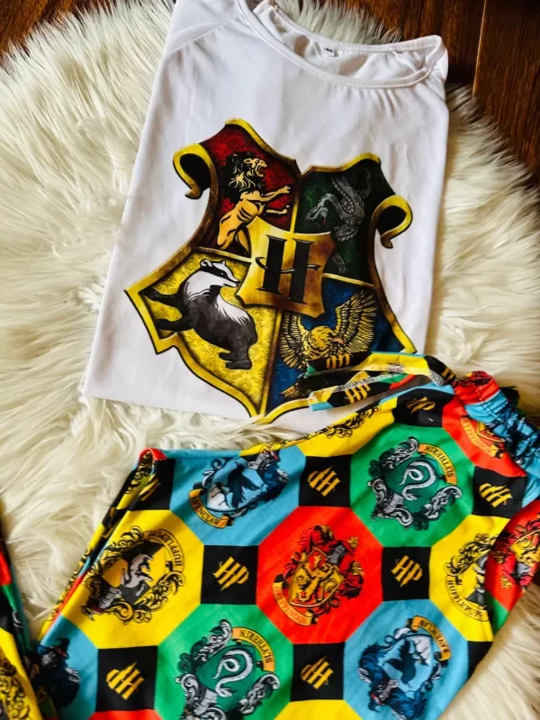 Producto - Pijama Harry Potter Casas adultos manga corta - 1